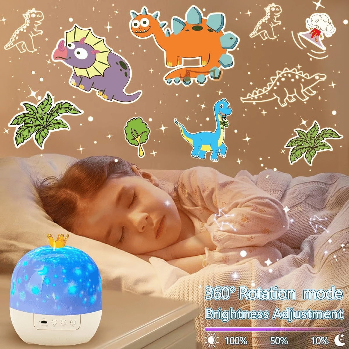 Libre™ | Projecteur nocturne avec veilleuse pour enfants