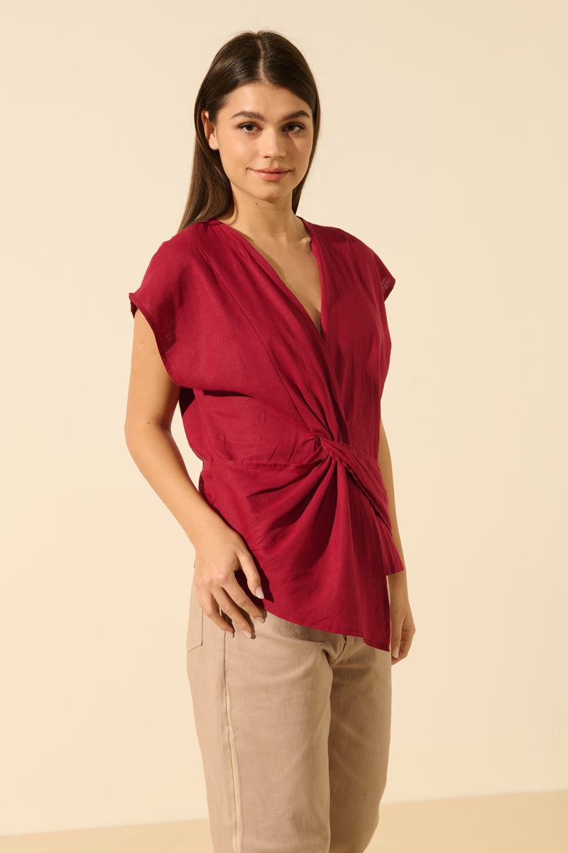 Annalivia | Blouse cache-coeur