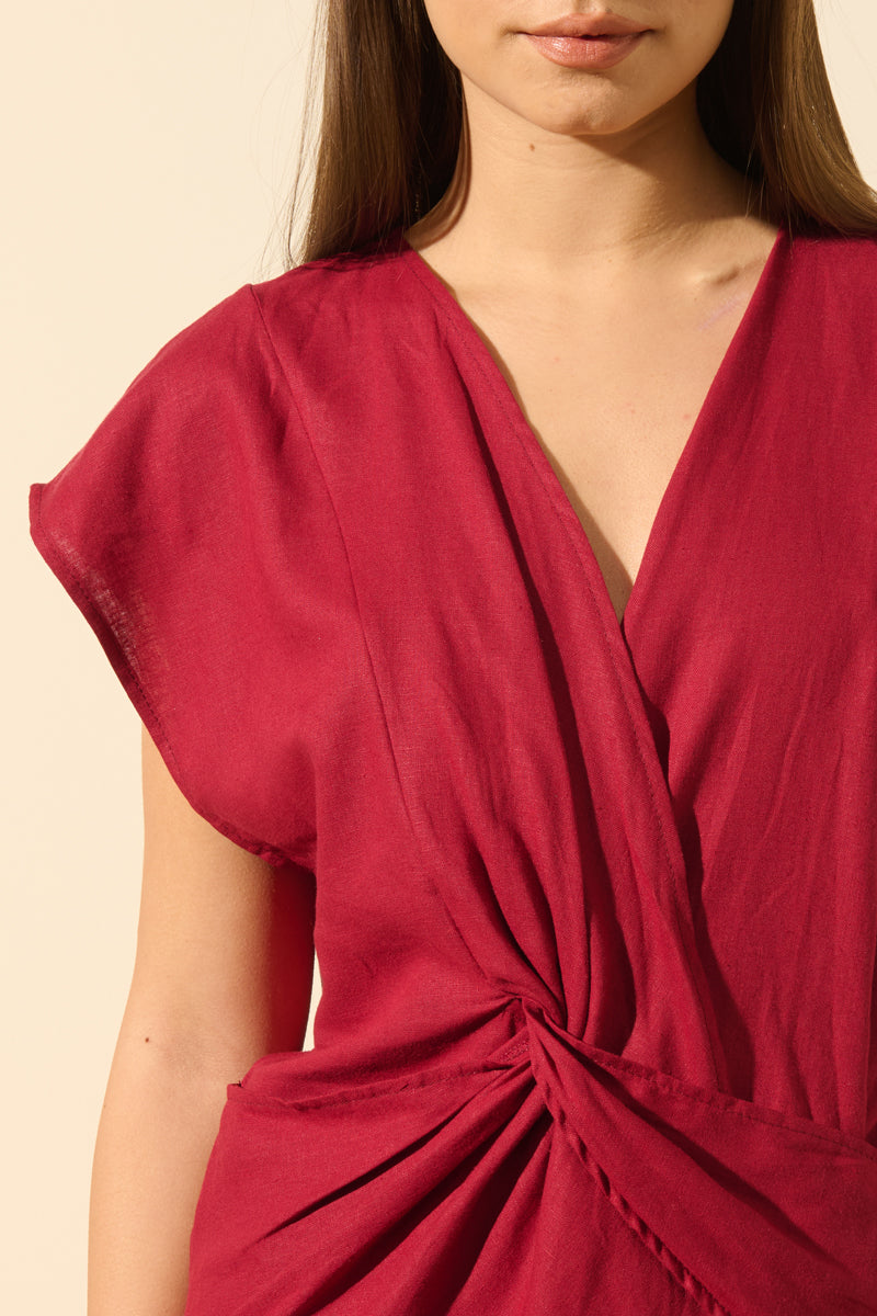 Annalivia | Blouse cache-coeur