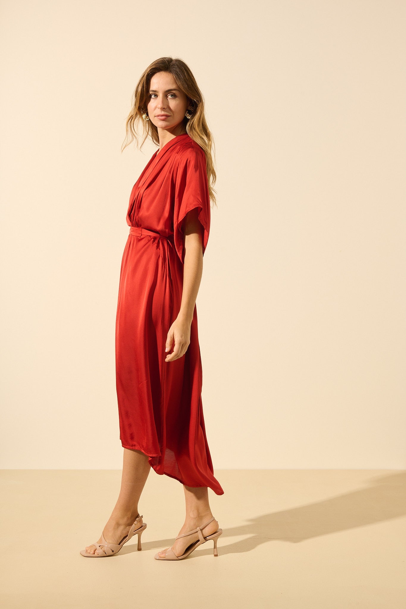 Camilla | Robe satinée
