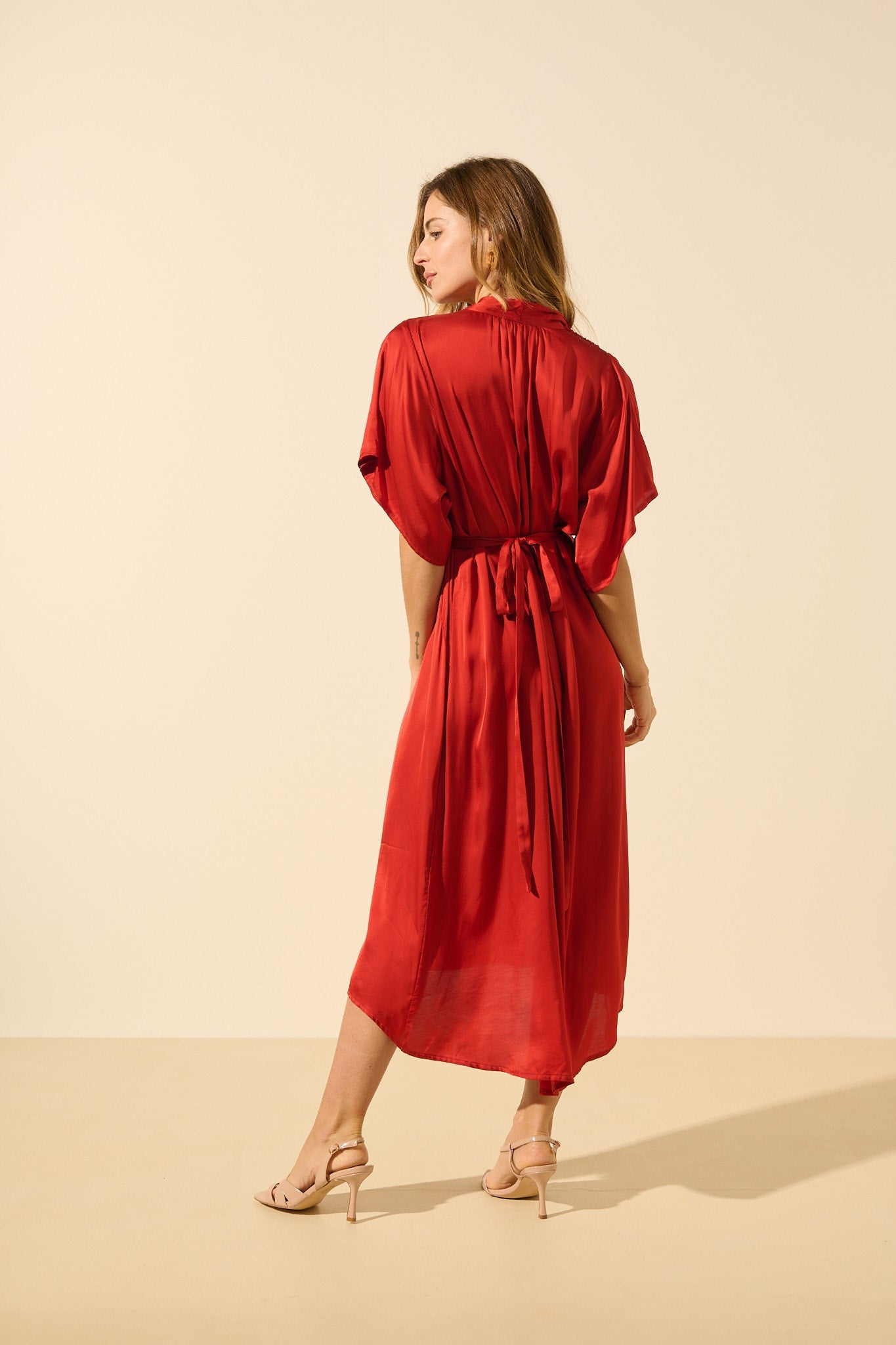 Camilla | Robe satinée