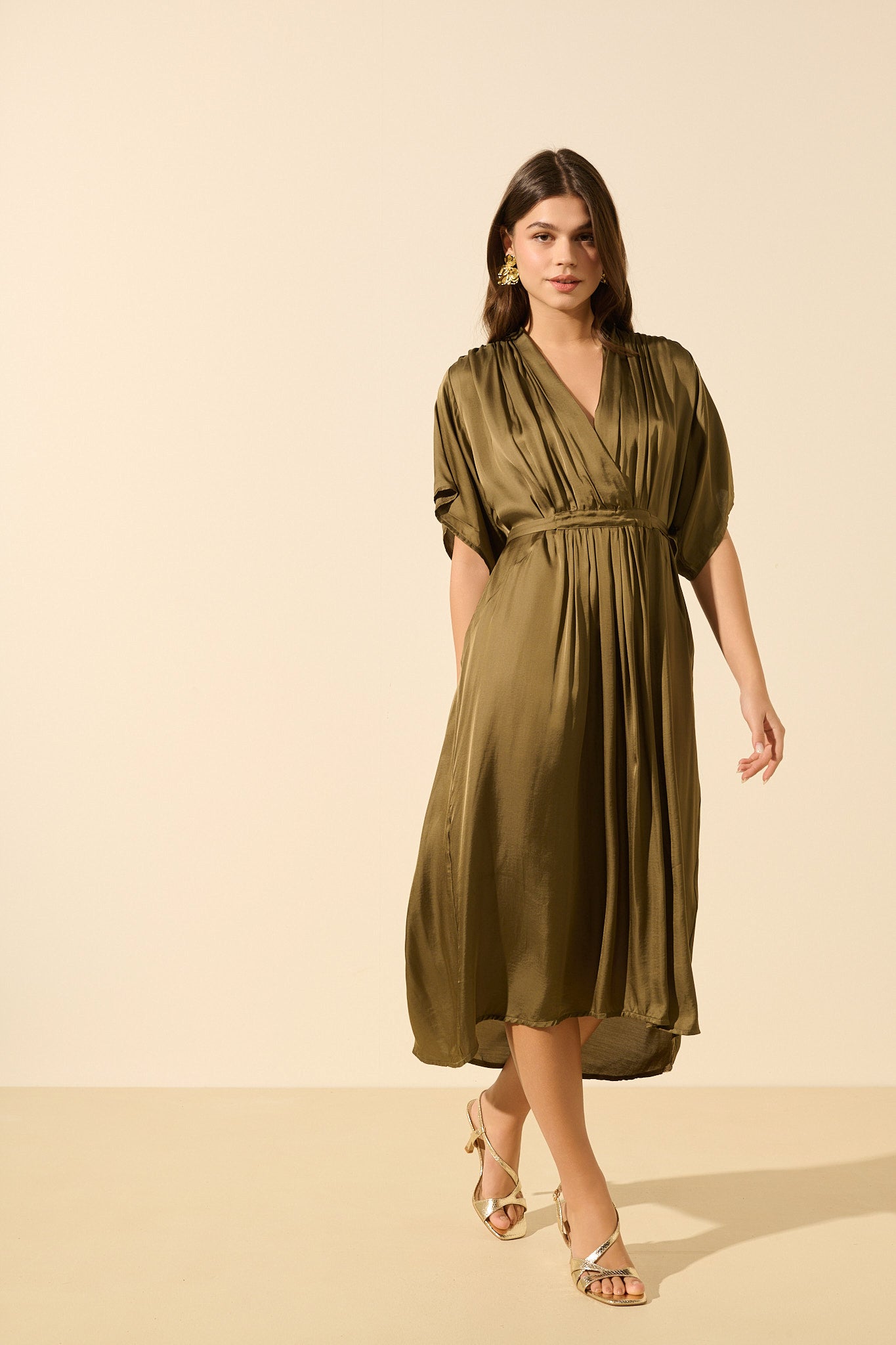 Camilla | Robe satinée