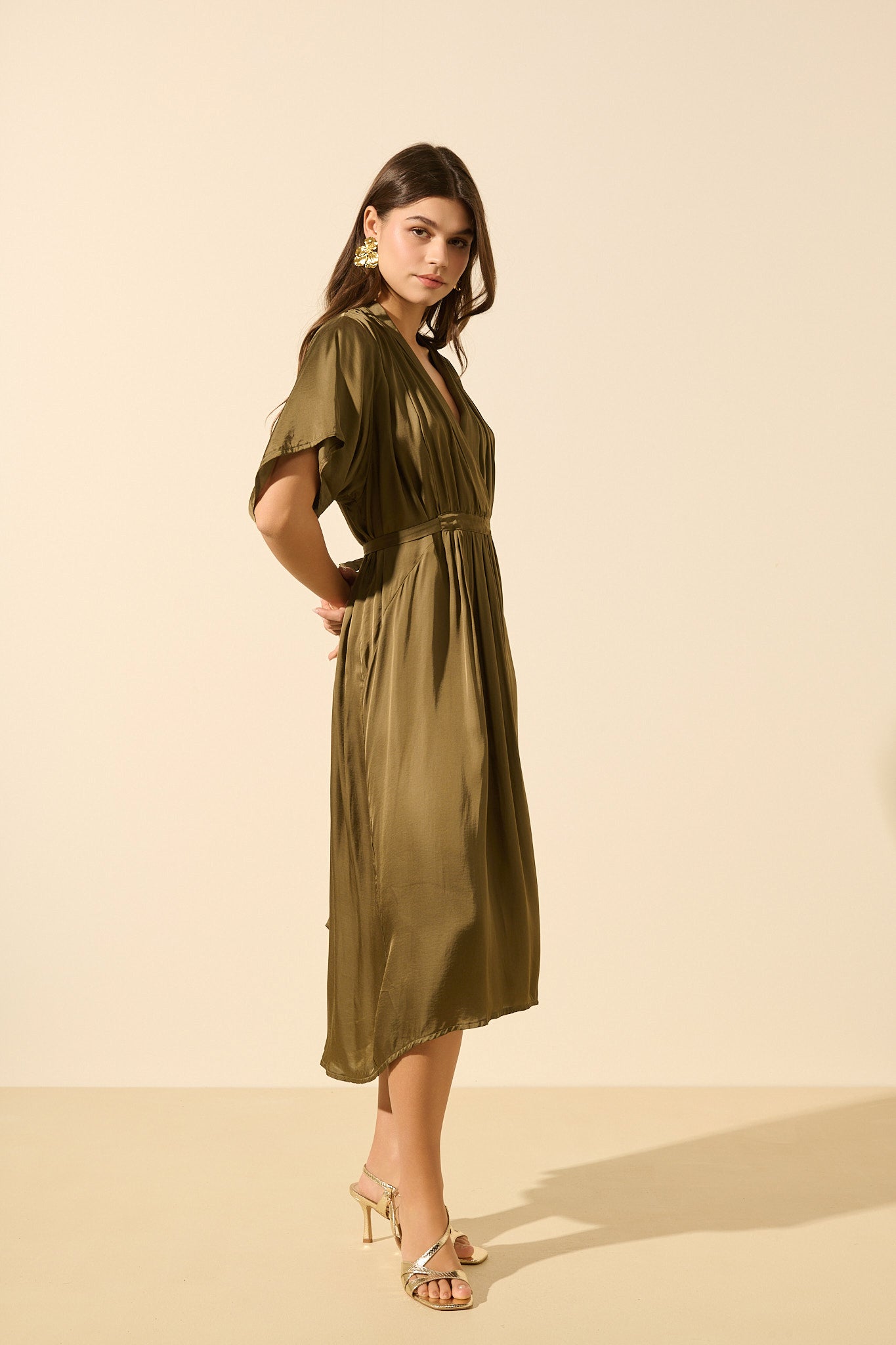 Camilla | Robe satinée