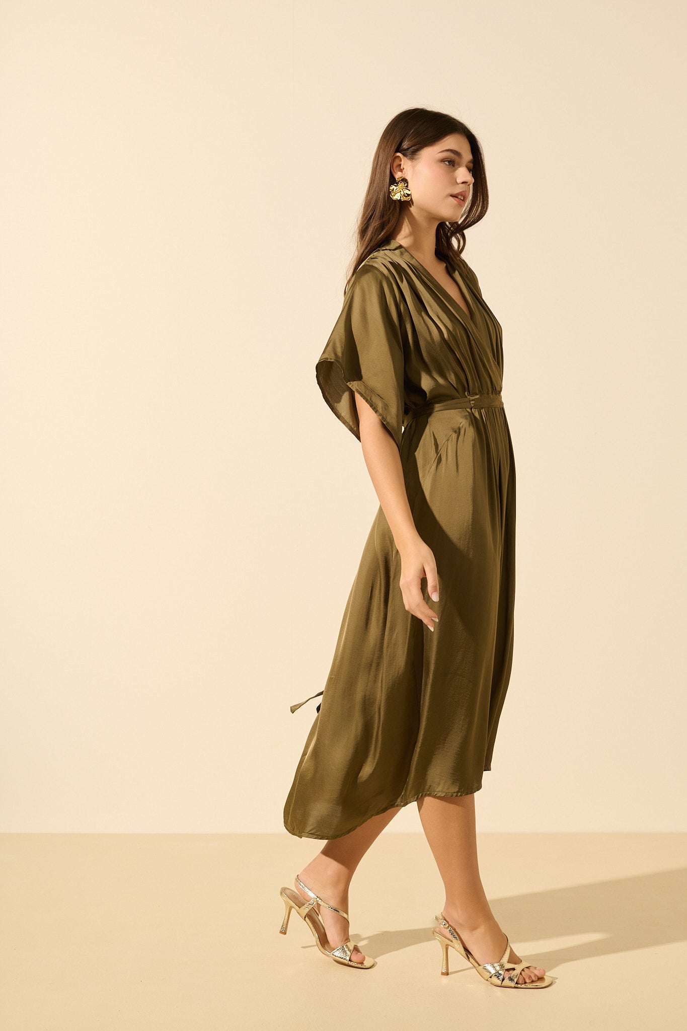 Camilla | Robe satinée
