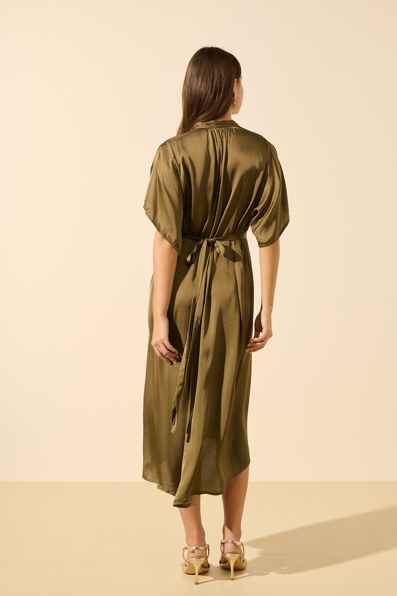 Camilla | Robe satinée