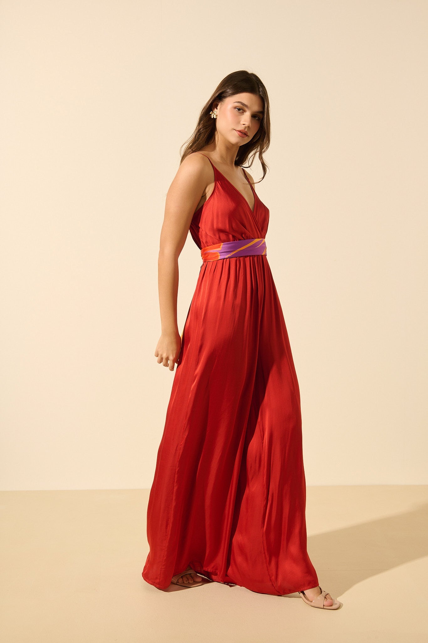 Dalia | Combinaison satinée