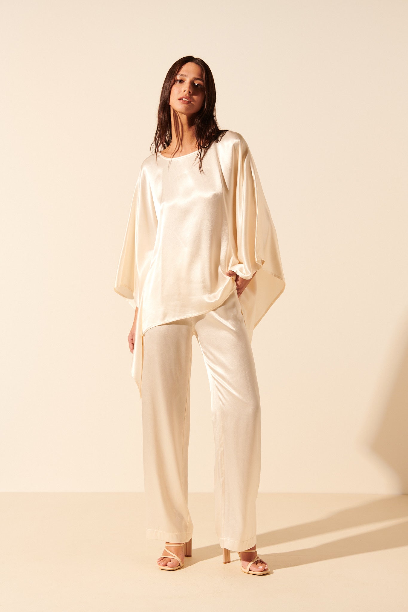 Eve | Top satiné