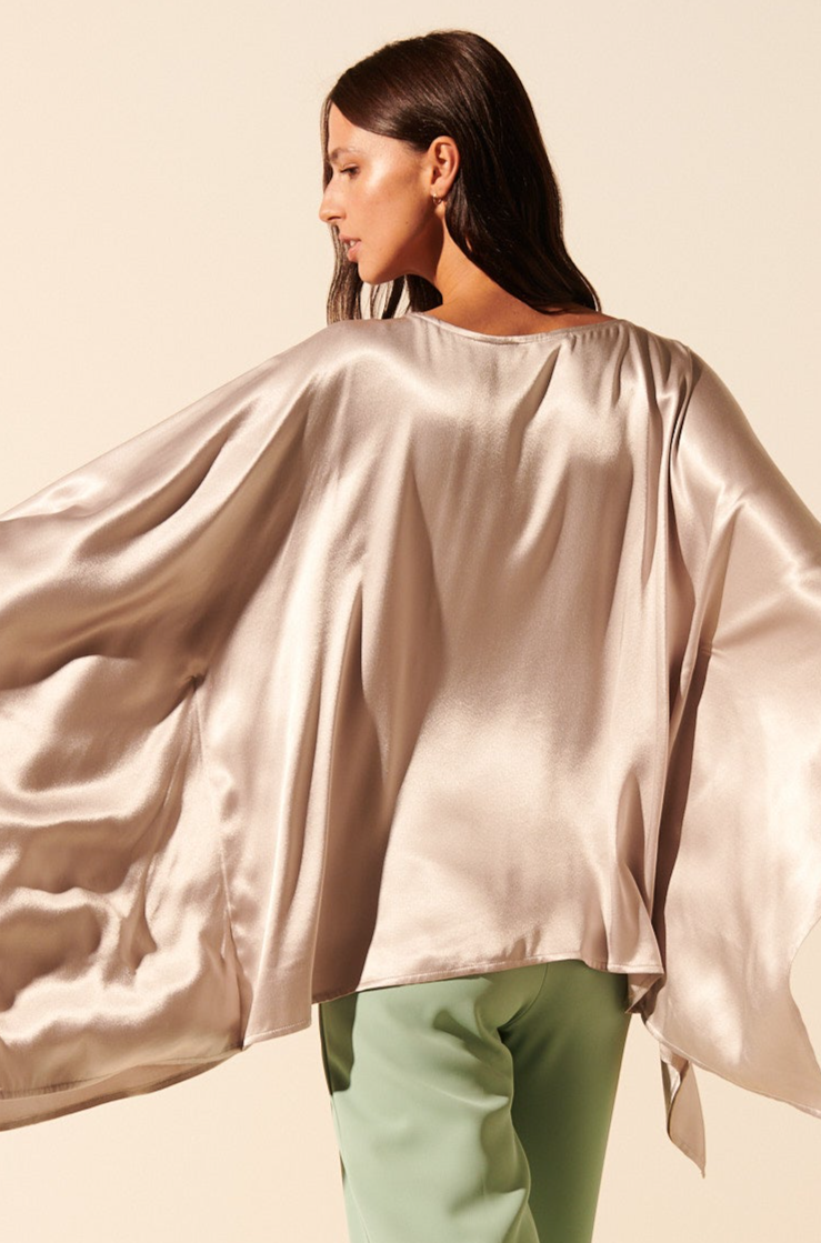 Eve | Top satiné