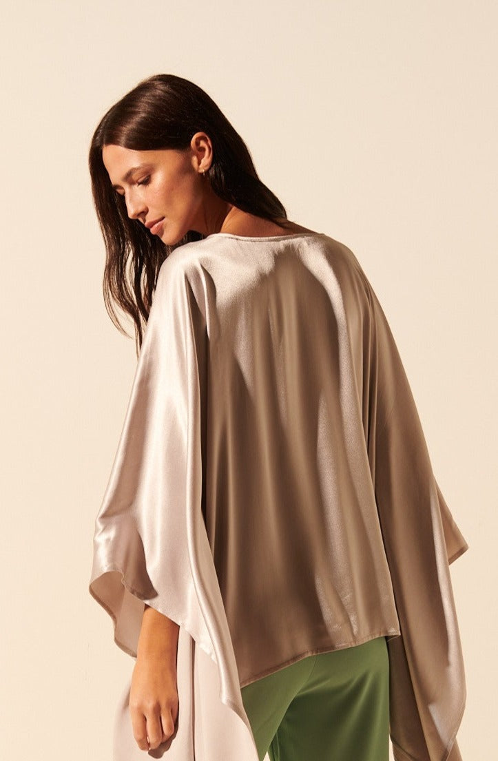 Eve | Top satiné