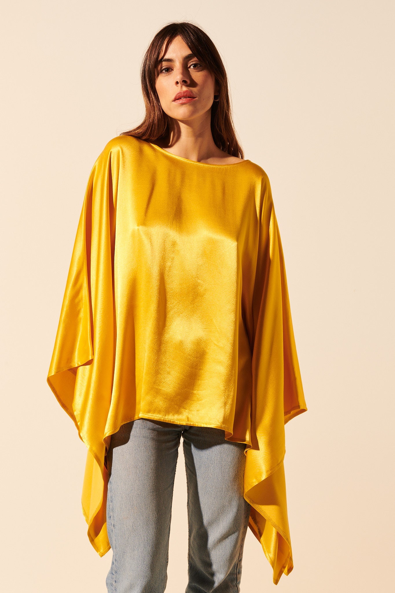 Eve | Top satiné