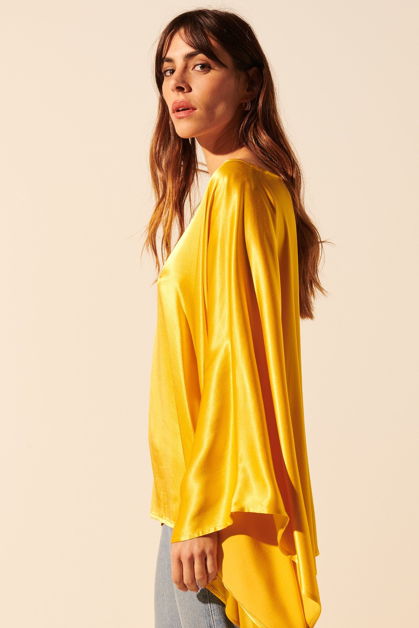 Eve | Top satiné