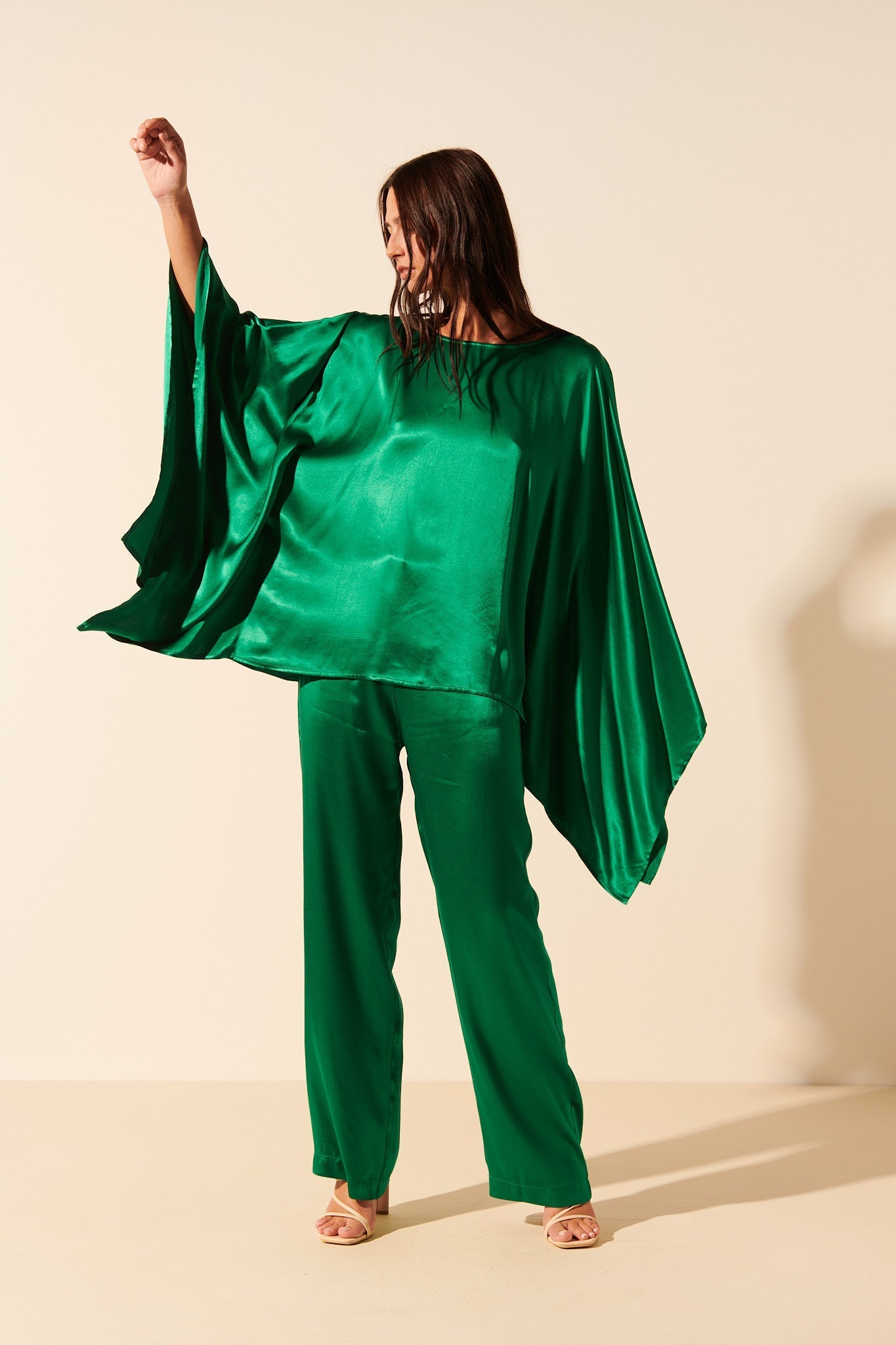 Eve | Top satiné