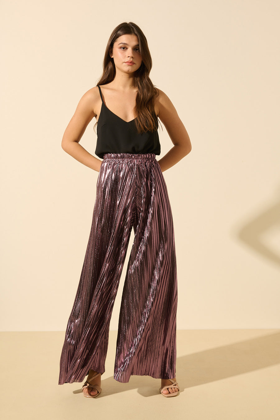 Félix | Pantalon fluide lamé