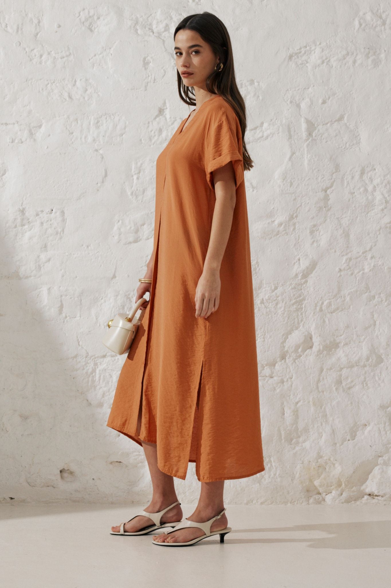 Ingrid | Robe à boutons