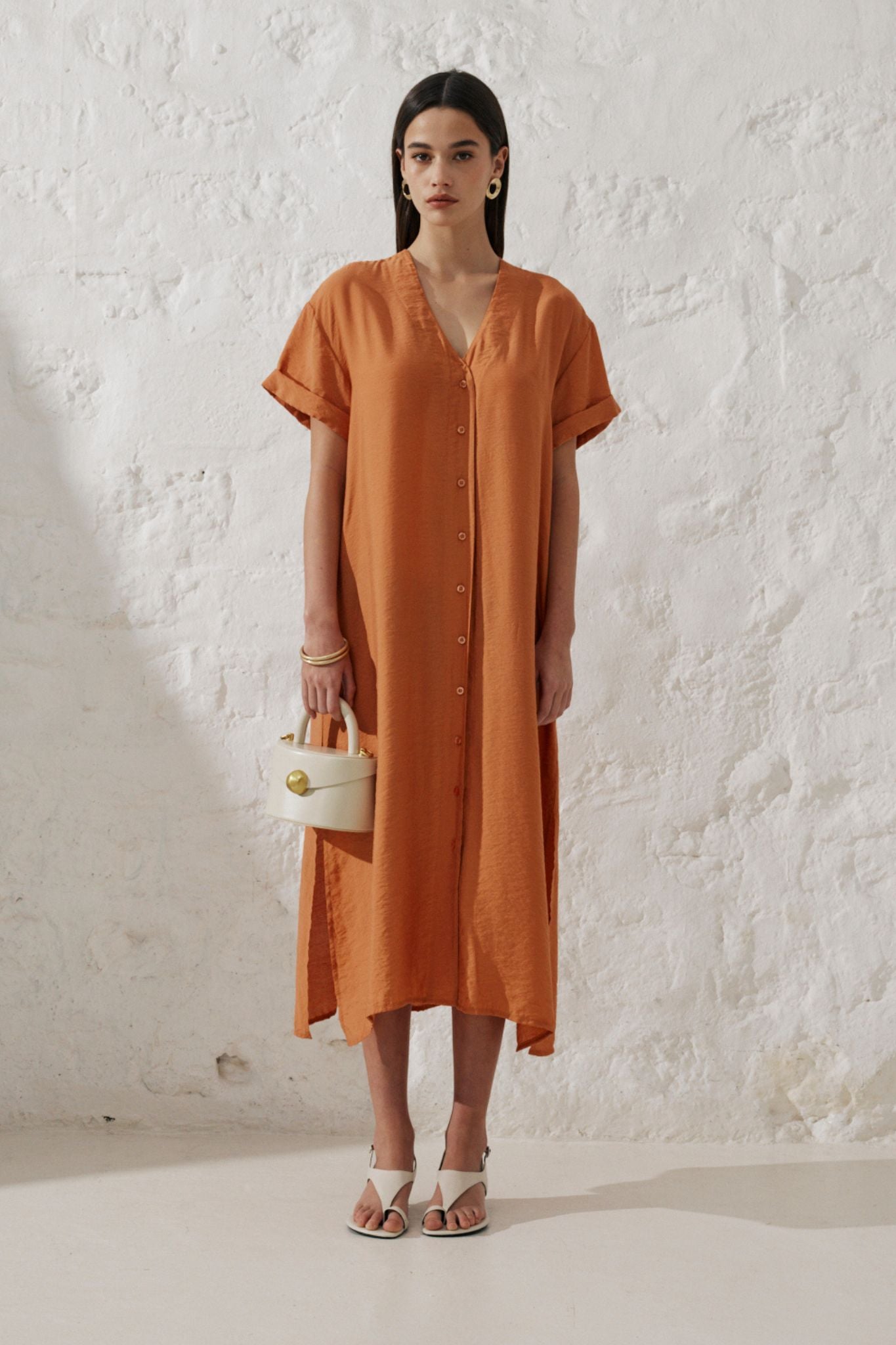 Ingrid | Robe à boutons