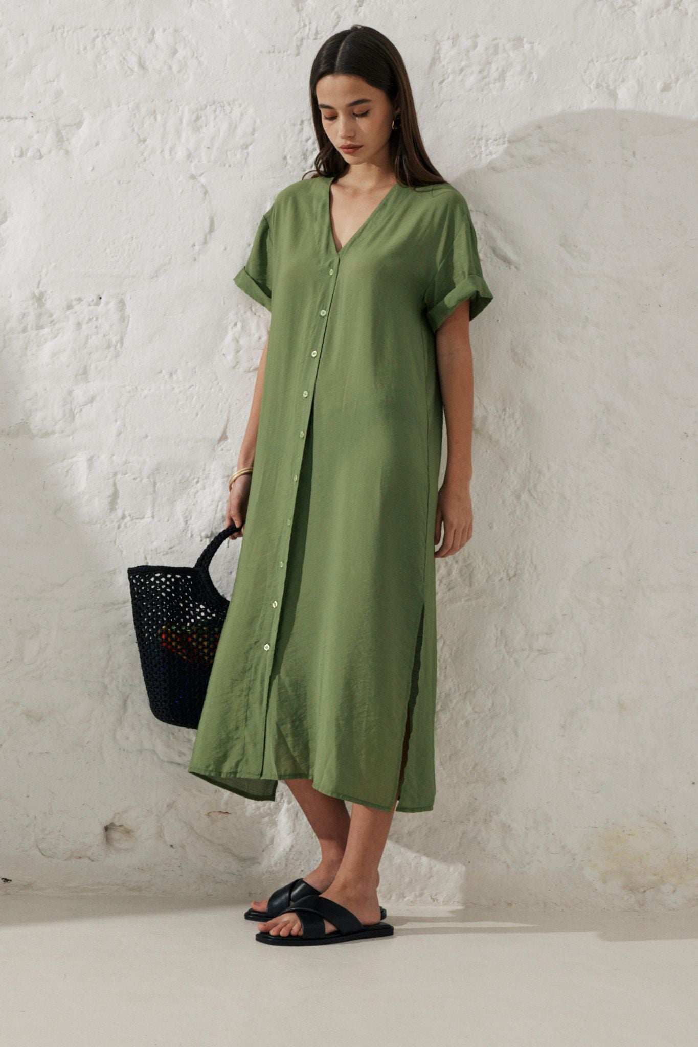 Ingrid | Robe à boutons