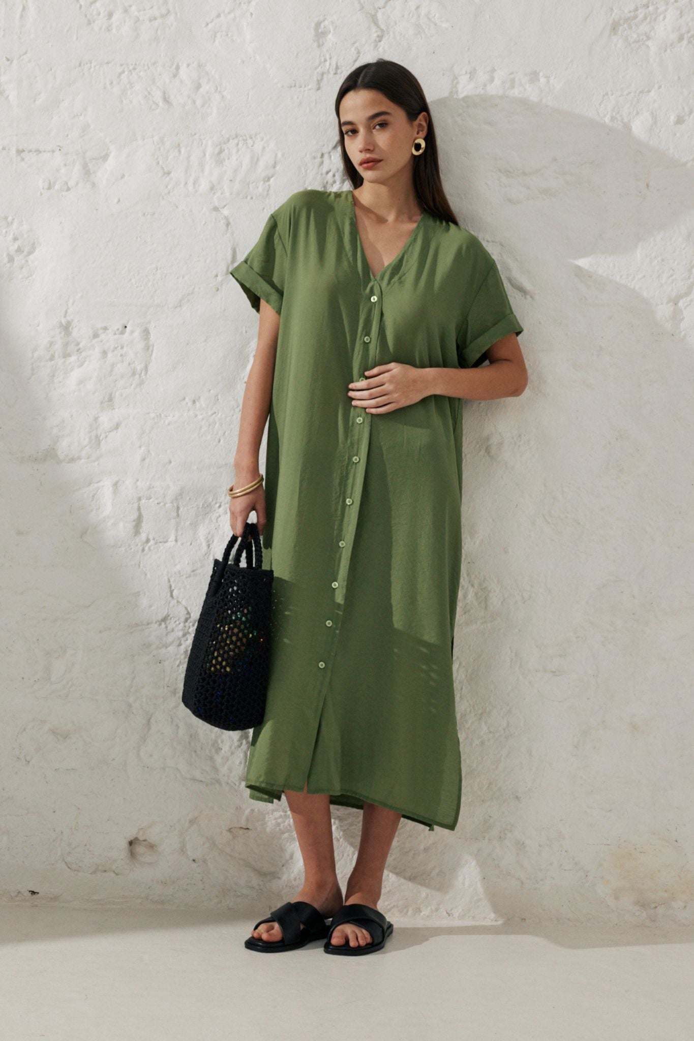 Ingrid | Robe à boutons