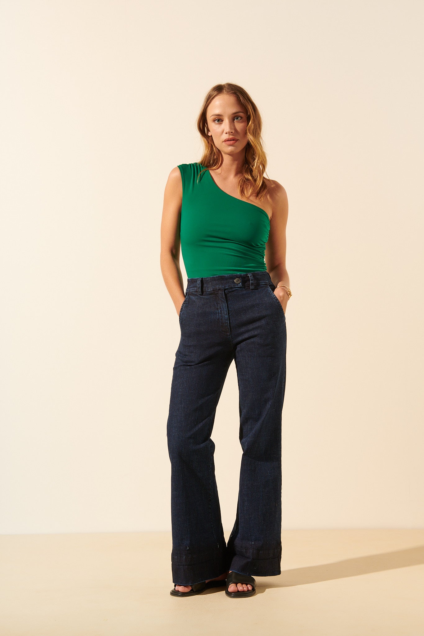 Peach | Top asymétrique