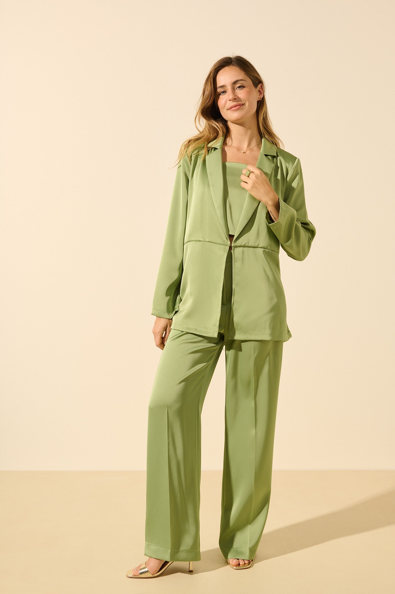 Sara | Satin Jacket