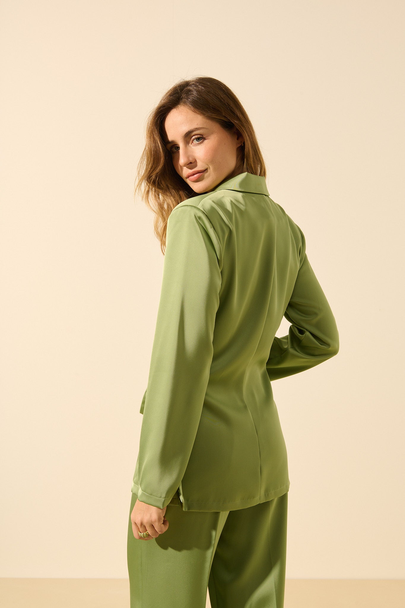 Sara | Satin Jacket