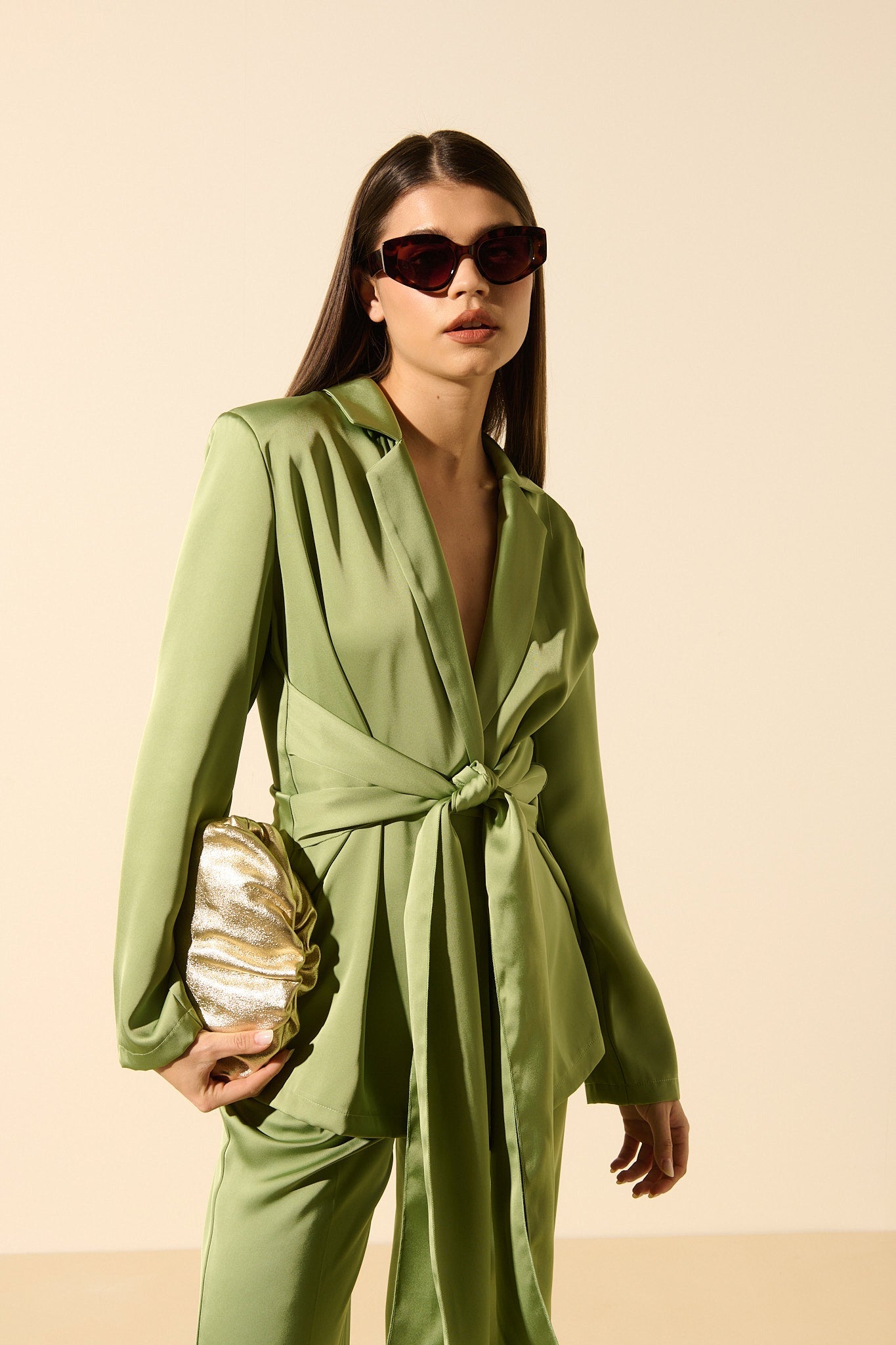 Sara | Satin Jacket