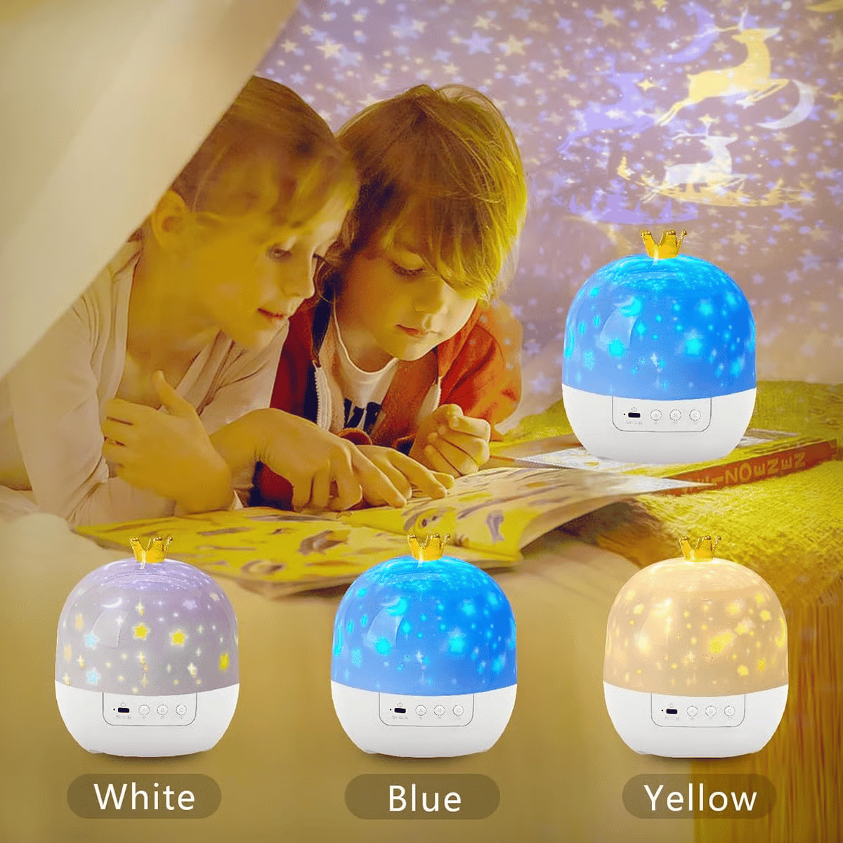 Libre™ | Projecteur nocturne avec veilleuse pour enfants
