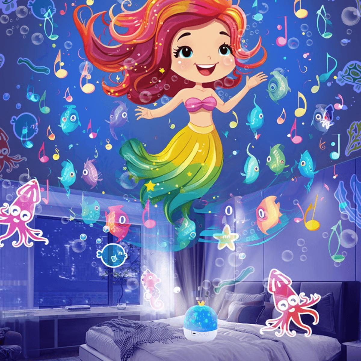 Libre™ | Projecteur nocturne avec veilleuse pour enfants