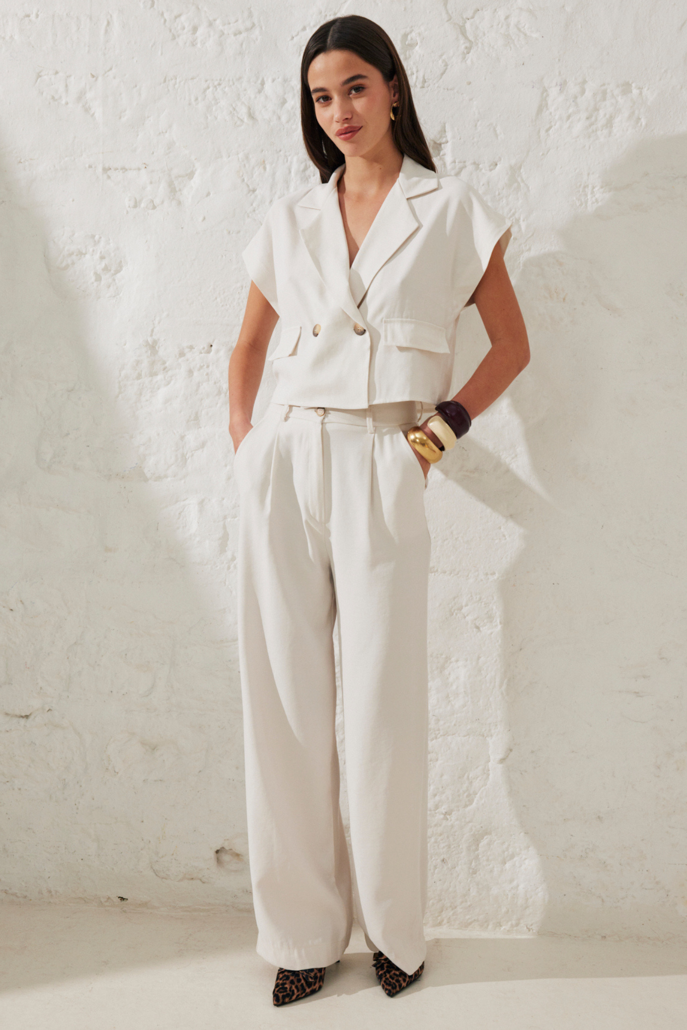 Libre™ | Blazer manches courtes
