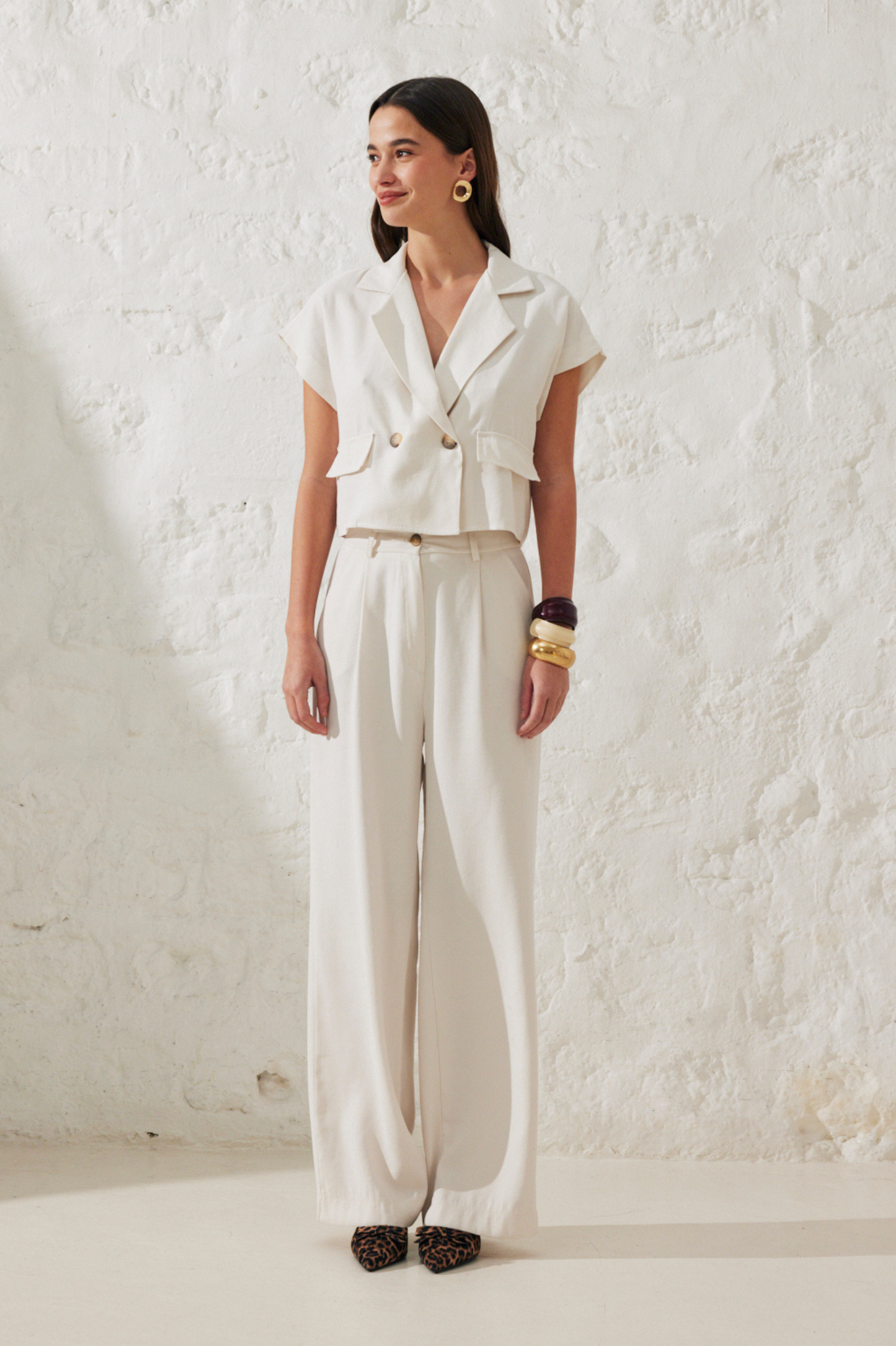 Libre™ | Blazer manches courtes