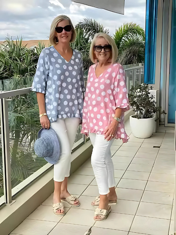 Dulce | Haut Vintage Imprimé