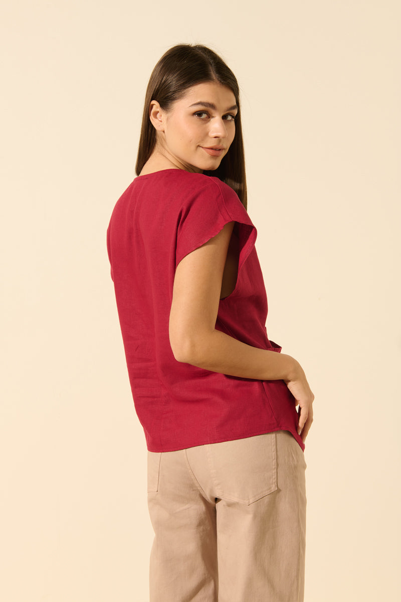 Annalivia | Blouse cache-coeur