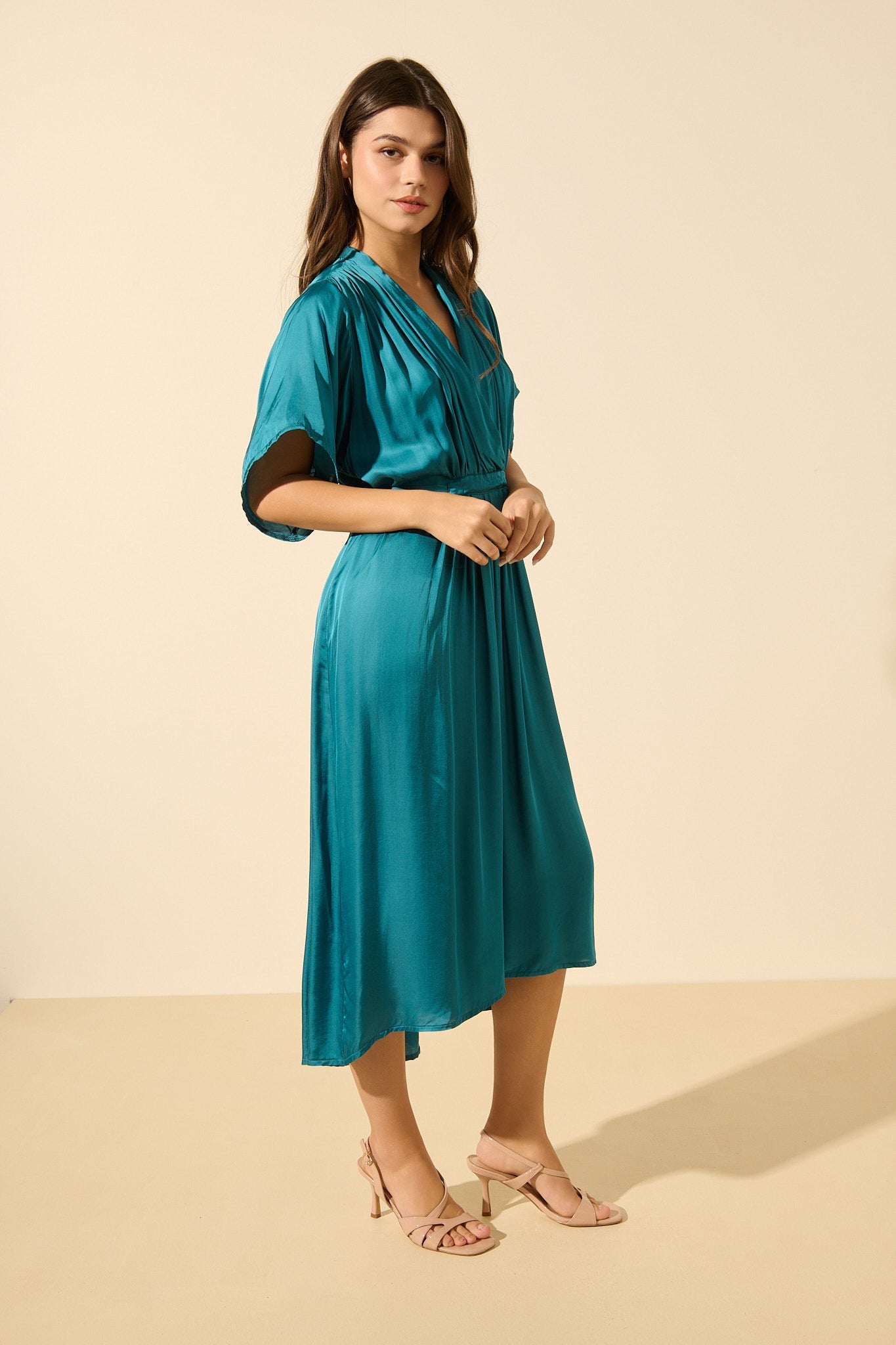 Camilla | Robe satinée