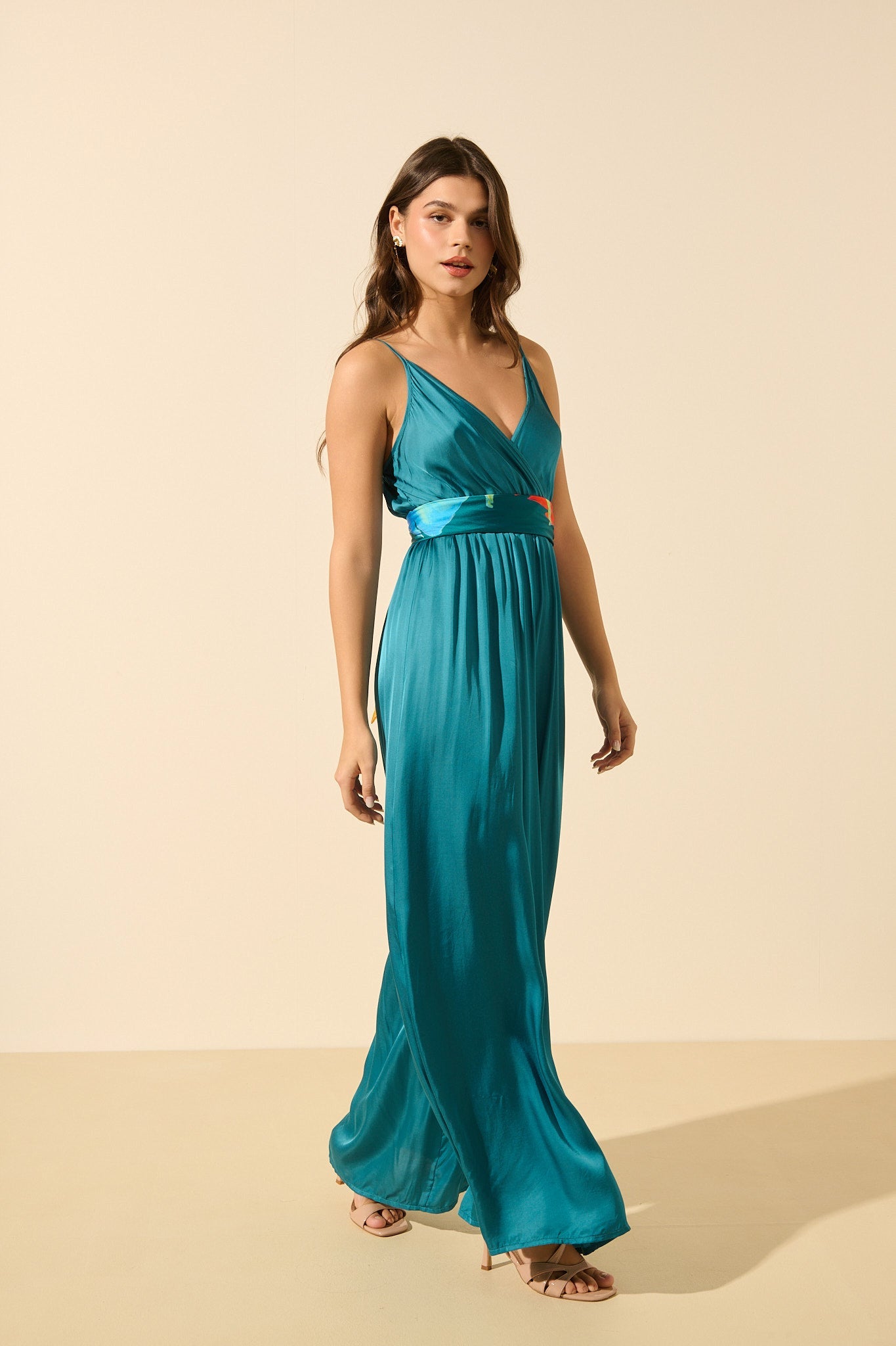 Dalia | Combinaison satinée