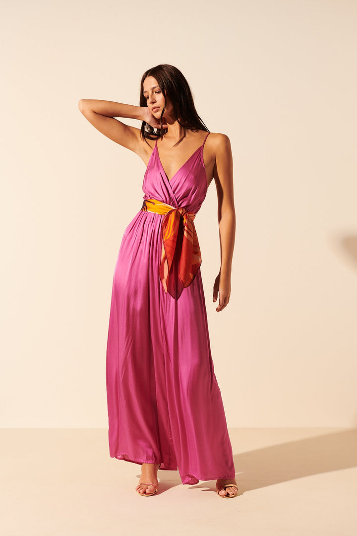 Dalia | Combinaison satinée