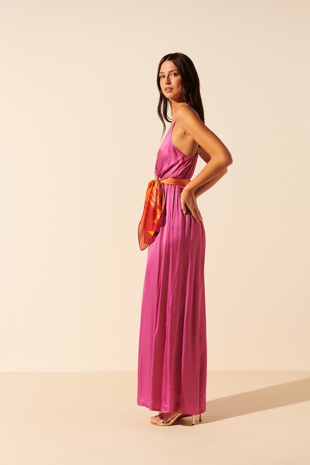 Dalia | Combinaison satinée