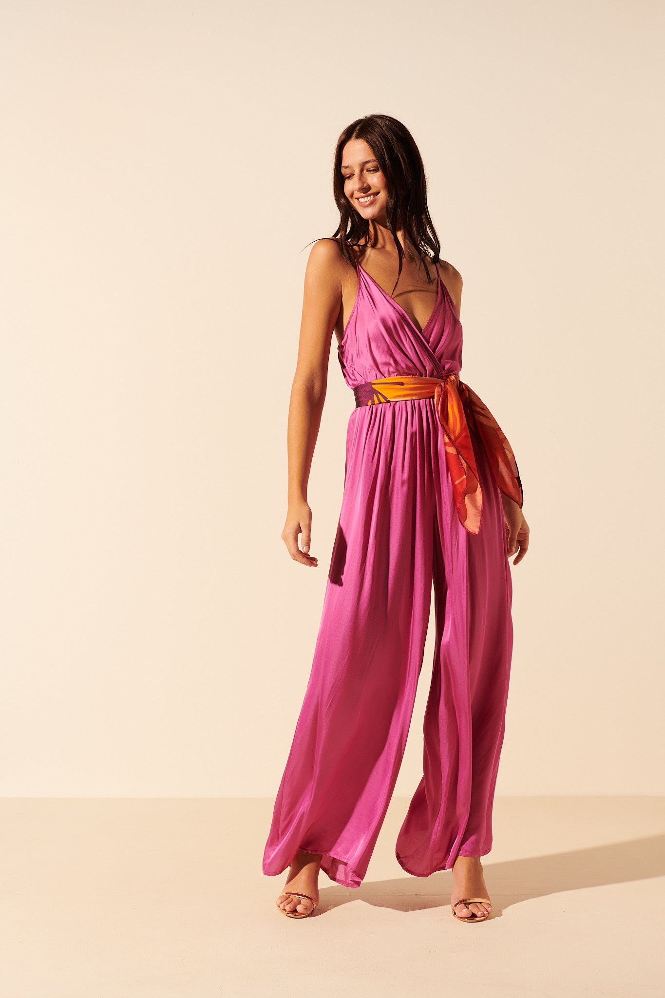 Dalia | Combinaison satinée