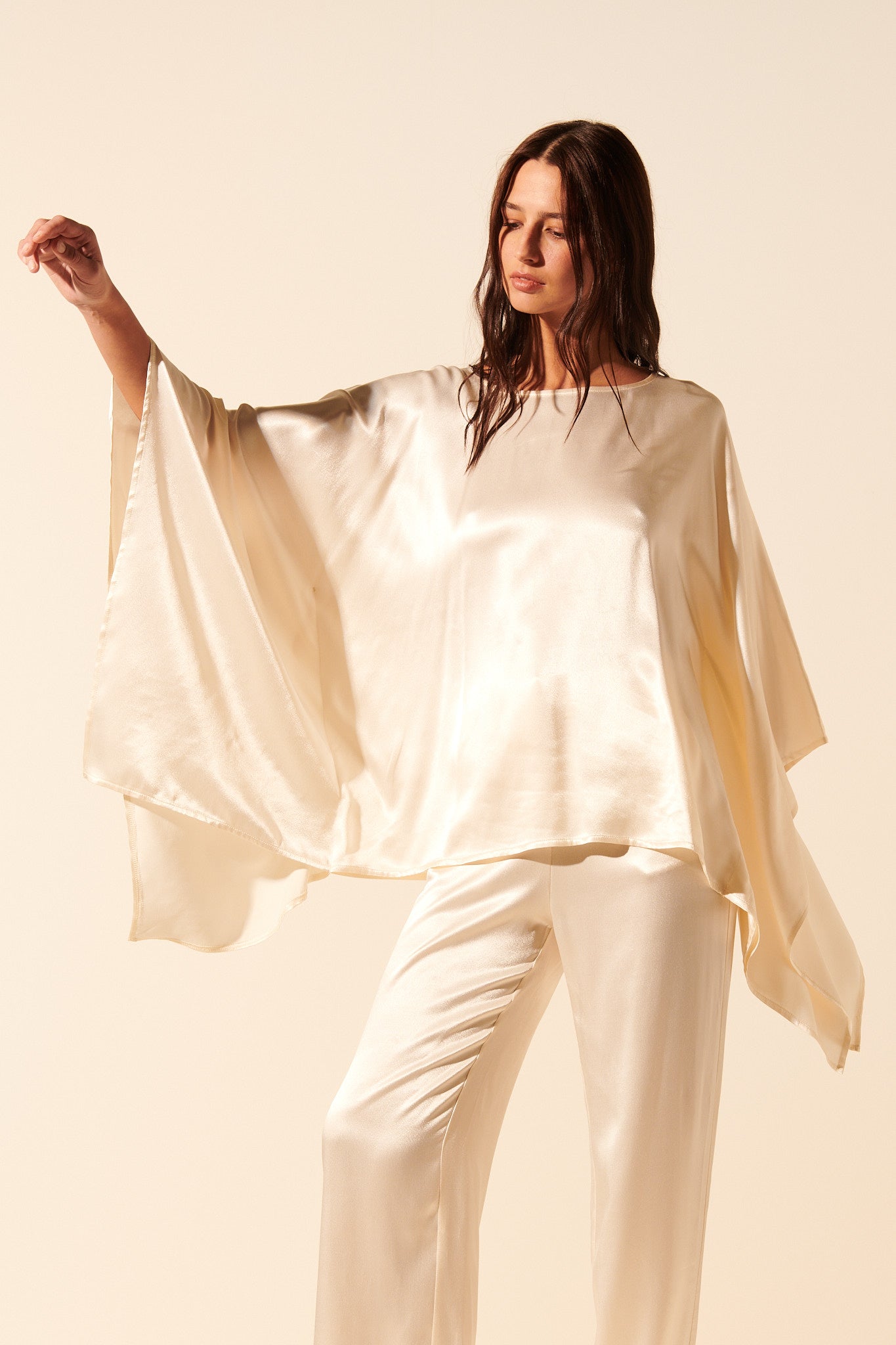 Eve | Top satiné