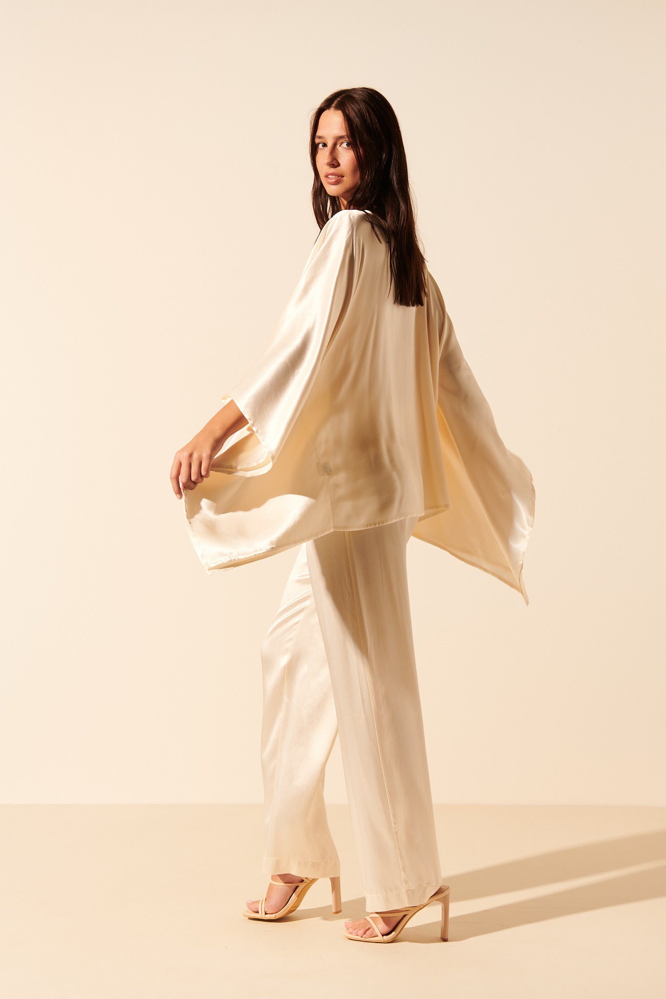 Eve | Top satiné