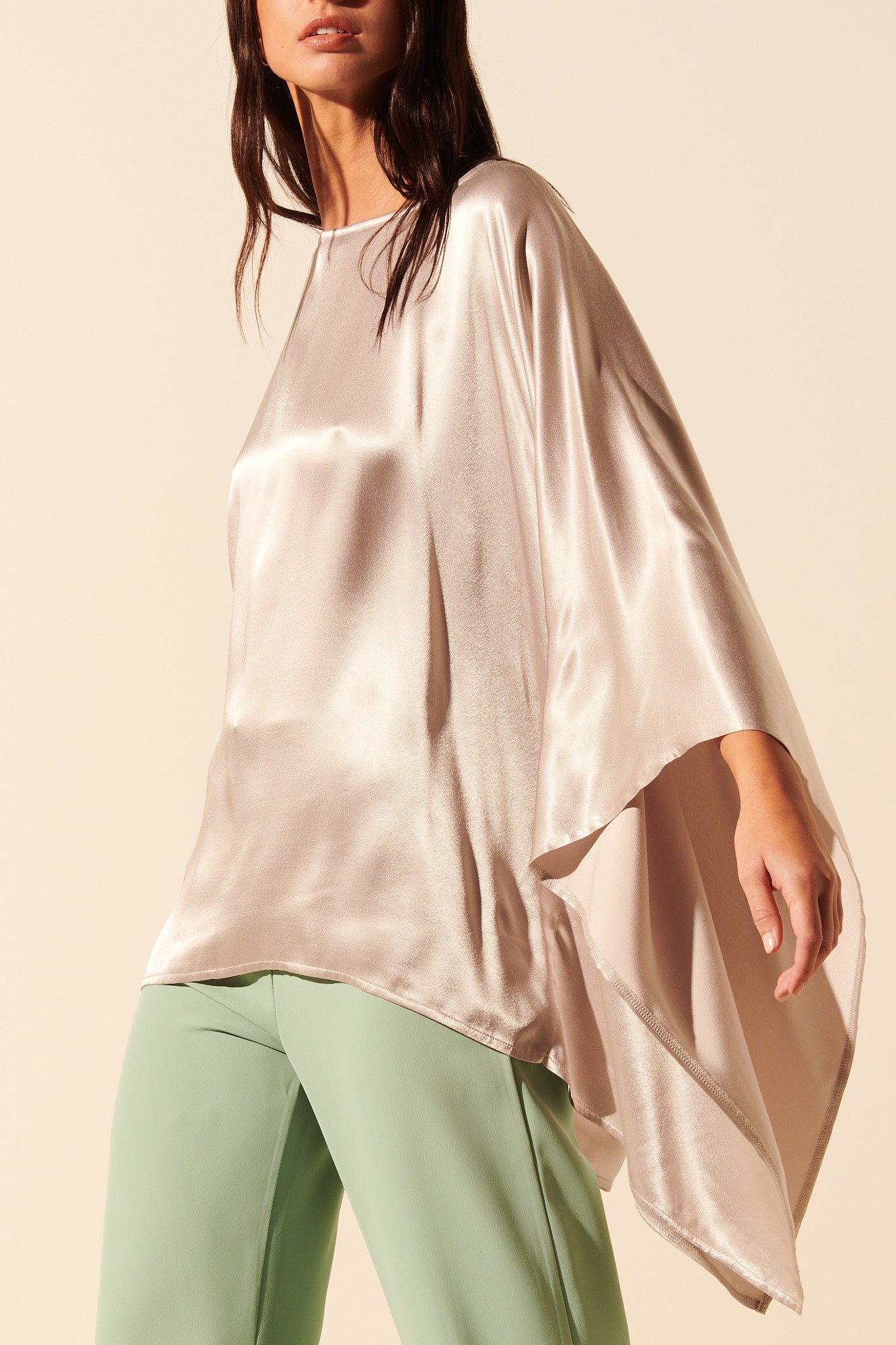Eve | Top satiné