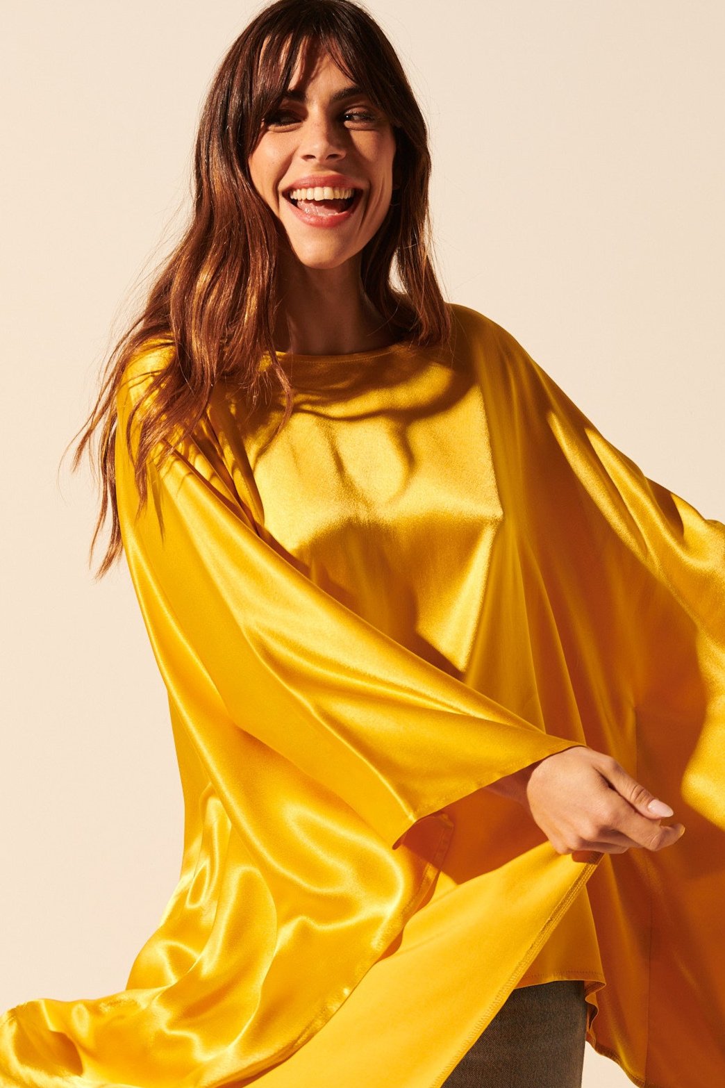 Eve | Top satiné