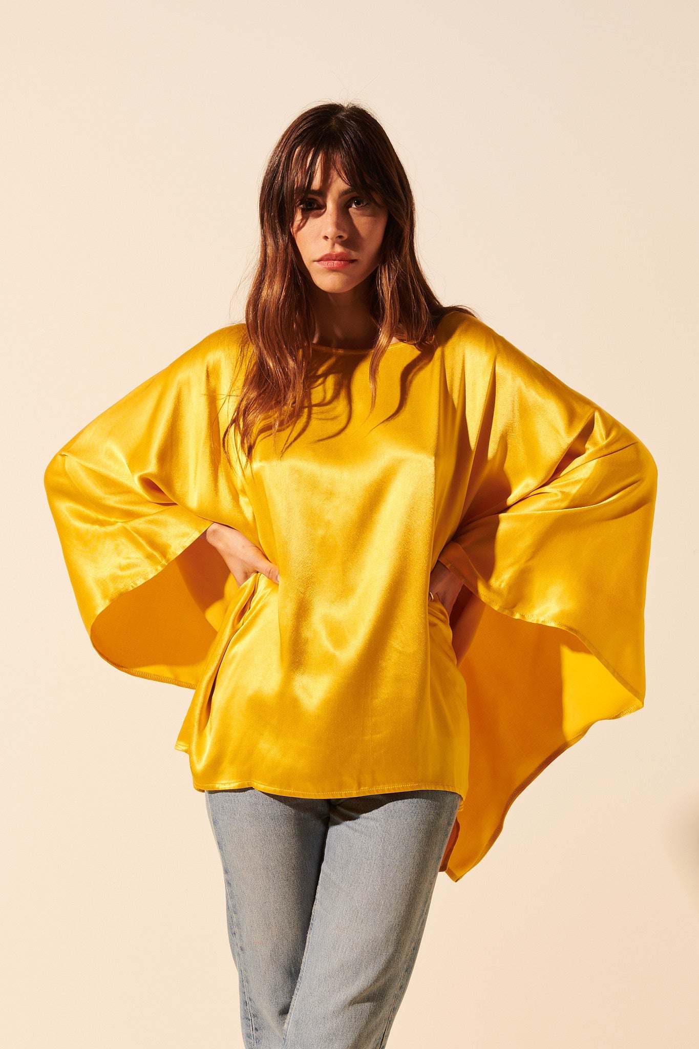 Eve | Top satiné