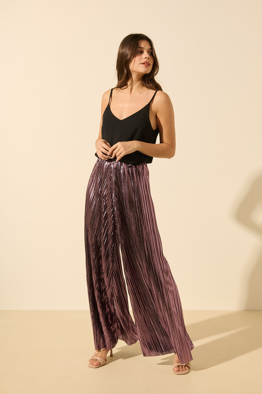 Félix | Pantalon fluide lamé