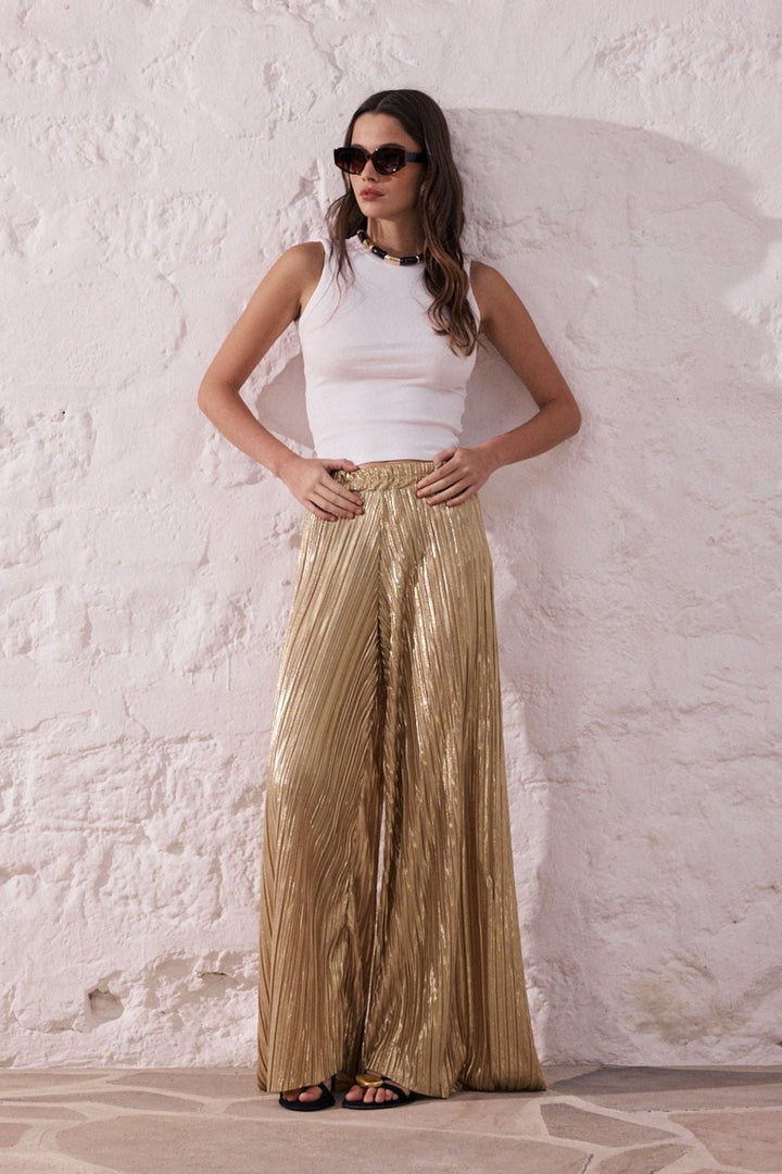 Félix | Pantalon fluide lamé