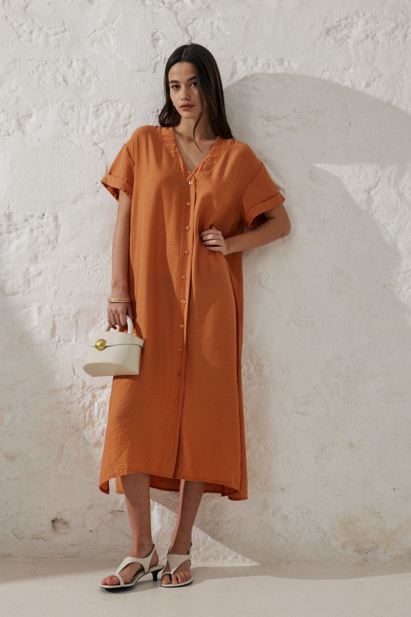 Ingrid | Robe à boutons