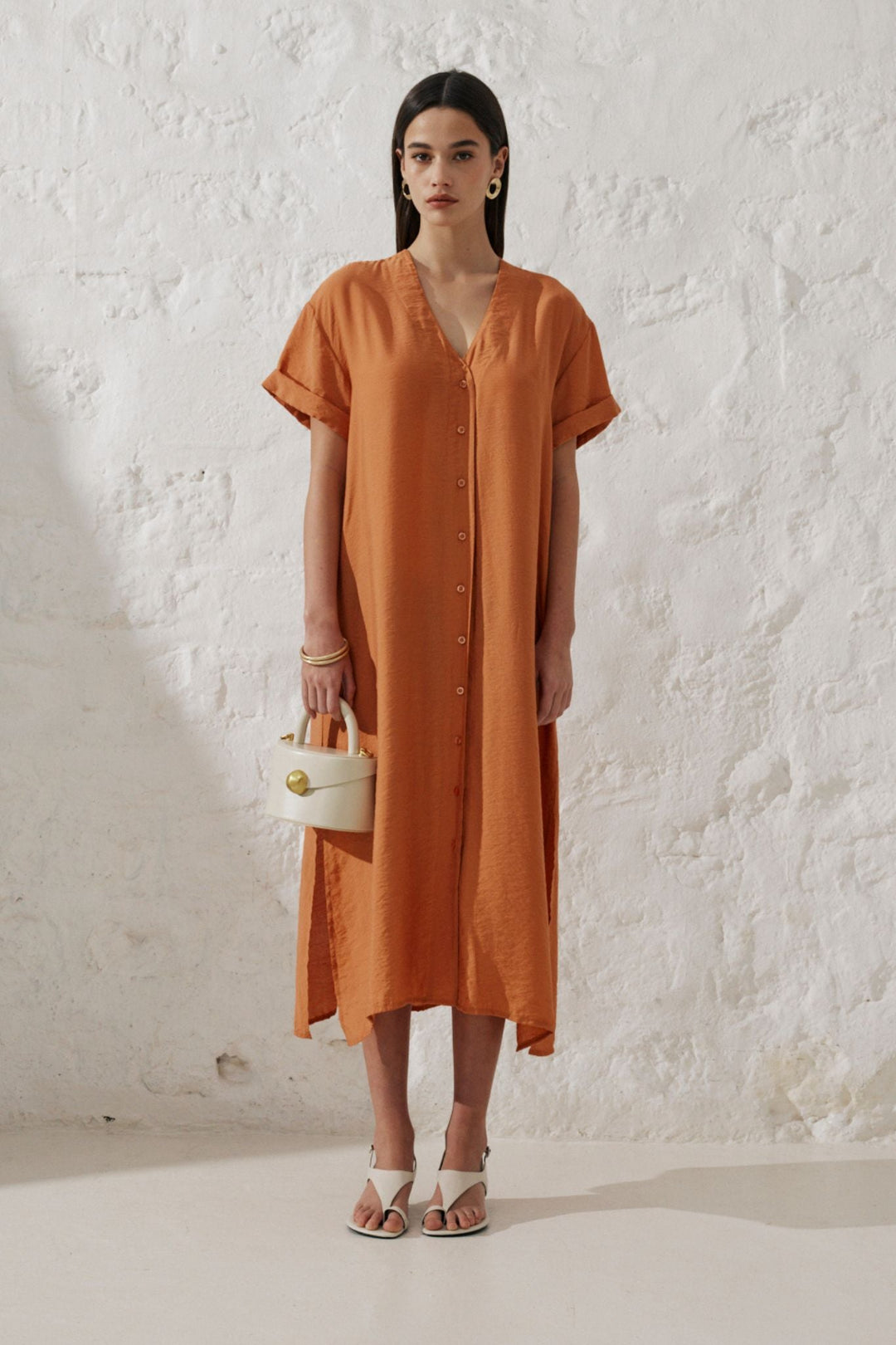 Ingrid | Robe à boutons