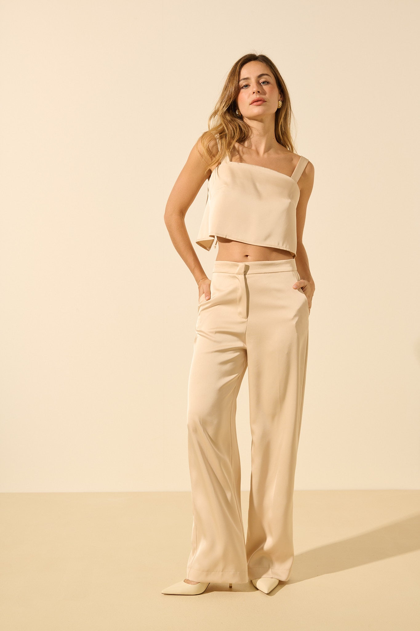 Dante | Pantalon satiné