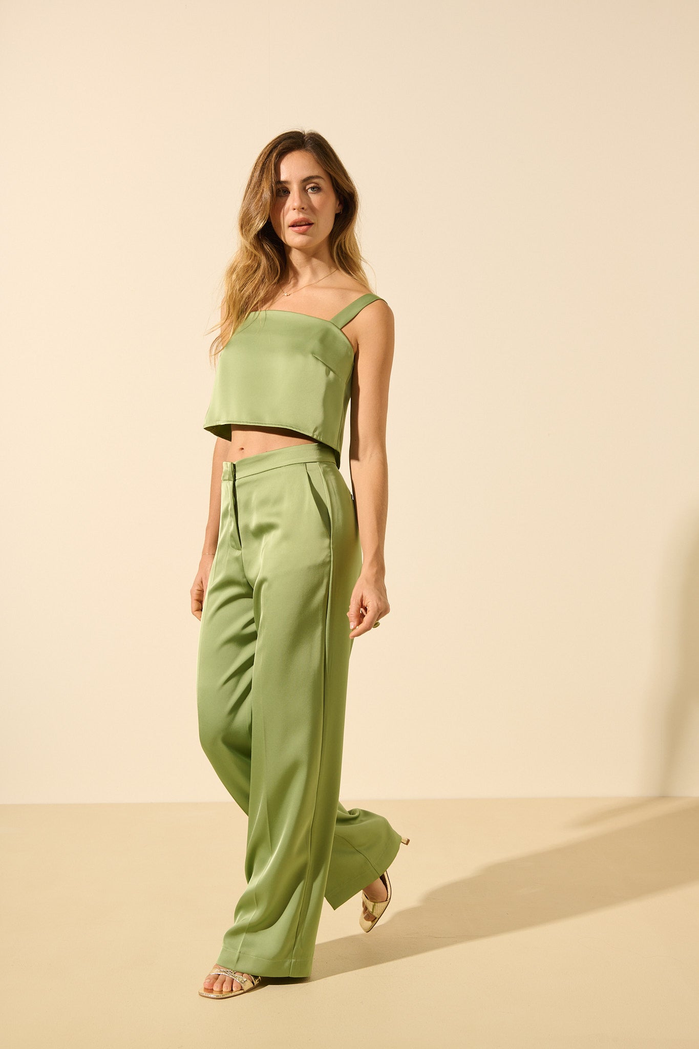 Dante | Pantalon satiné