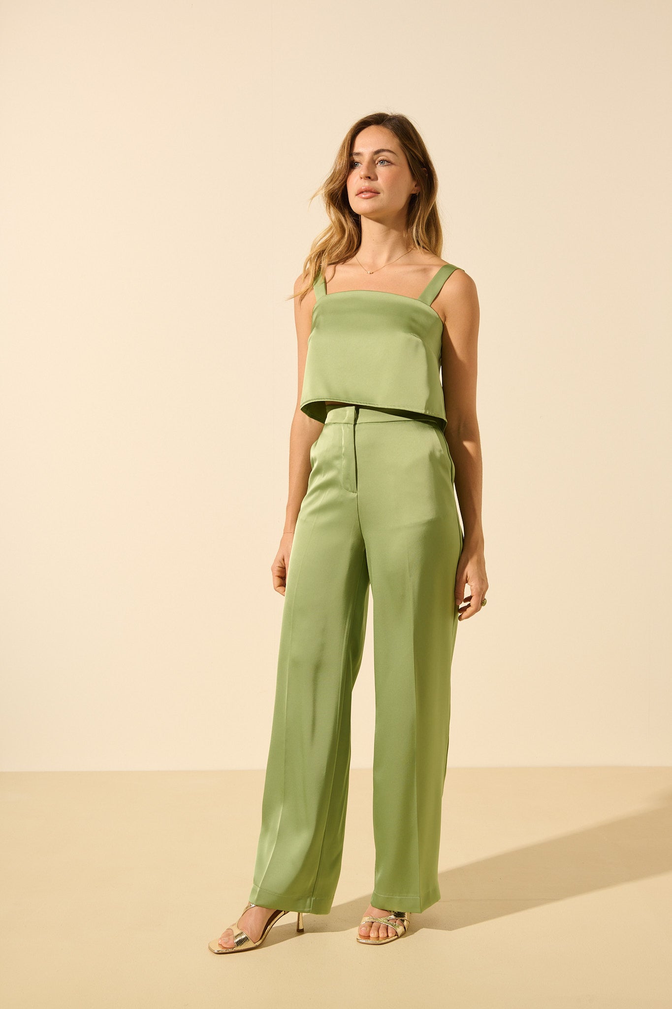 Dante | Pantalon satiné