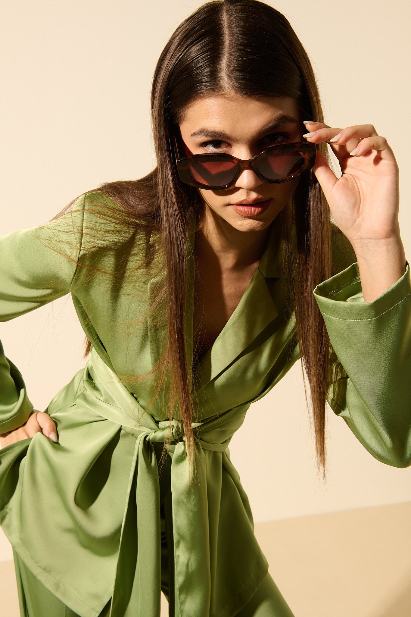 Sara | Satin Jacket